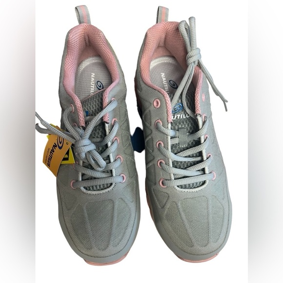 NWT Nautilus Safety Footwear Spark CT Gray and Pink 8.5M - Picture 8 of 11